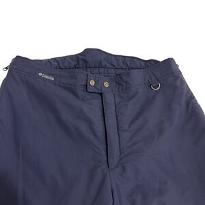 Columbia Sportswear Ultrex Warm Insulated Snow Ski Pants Mens XL Navy Blue